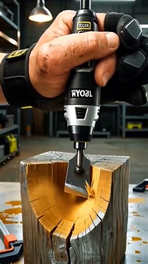 Mini Electric Chisel_ #woodworking #ytshortsvideo #automobile #usa #wooddesigner