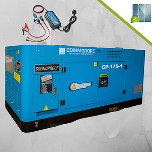 17.6kVA Commodore Off Grid Diesel Generator | Single Phase | 2 Wire Auto Start