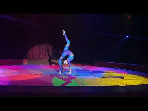Circus contortionist Natasha Stevanovich - 2021 show