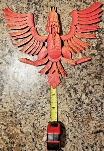 3d-printed Red Phoenix Toy – Mythical Bird Figure for Play or Display - Etsy UK