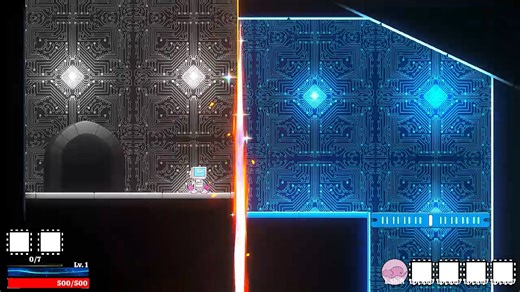 [Unity] 2D平台游戏中的空间切割特效