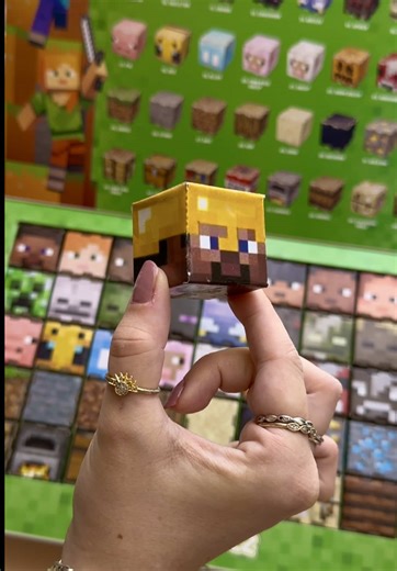 Unboxing Rare Minecraft Cube from Woolworths