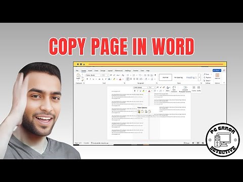How to Copy Page in Word - Step-by-Step Guide [2025]