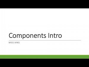3. React 18 with TypeScript - What is component in React?