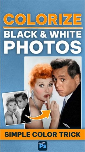 Colorize Black & White Photos in Photoshop!