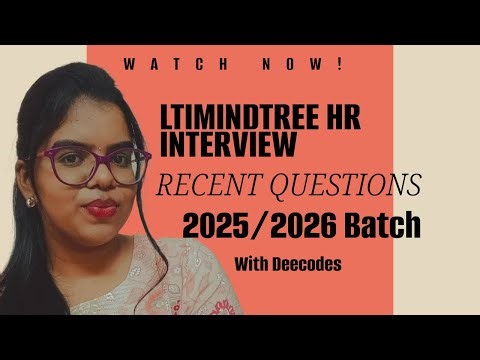 LTIMindtree HR Interview | Latest | Questions and Answers | Watch NOW!