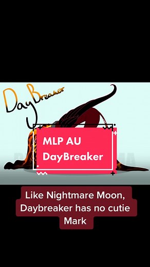 The fallen Queen, DayBreaker #mlp #mlpau #mylittlepony #mylittleponyau #daybreaker ##daybreakerredesign