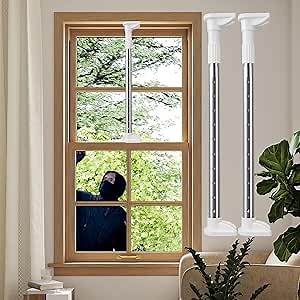 Window Locks for up and Down Windows-for Cabin Window Privacy and Security-Adjustable18 to 30 in, Security Bars for Windows-Window Locks-Window Safety Bars-Window Lock bar(2 Pieces) - Amazon.com