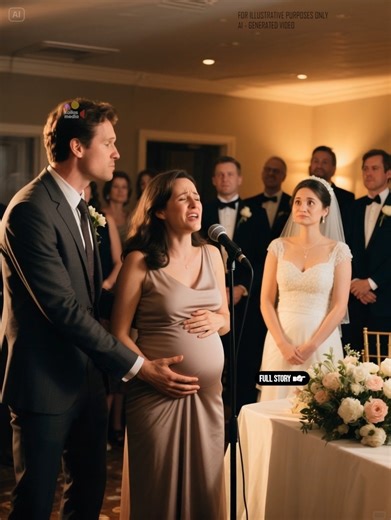 He forced his pregnant ex-wife to sing at his wedding — but her song destroyed him. The chandeliers of the Grand Pearl Hotel glittered like frozen fireworks, their light spilling across three hundred guests dressed in silk, champagne, and secrets. To the world, it was the wedding of the year — Richard Cole, the thirty-two-year-old tech mogul, finally marrying Clare Stevens, the socialite heiress who completed his perfect image. Every detail was flawless. The orchestra played softly. Cameras flas