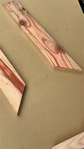 The right way to measure the corners of different sizes so that they can be parallel #woodart #woodcraft #woodwork #woodworking #diy