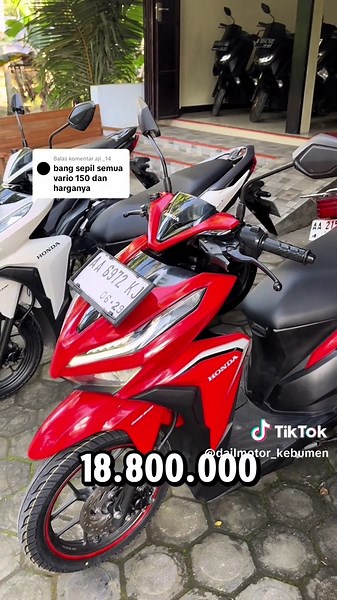 Membalas @aji _14 ready cuma satu unit kak yang 150cc😉 stok lain bisa cek di ig: garasimotorku_kebumen atau fb: Dail Motor Kebumen #garasimotorku #jualbelimotorbekas #infokebumen #kebumen24jam #foryourpage #fyp #kebumen #jualbelimotor