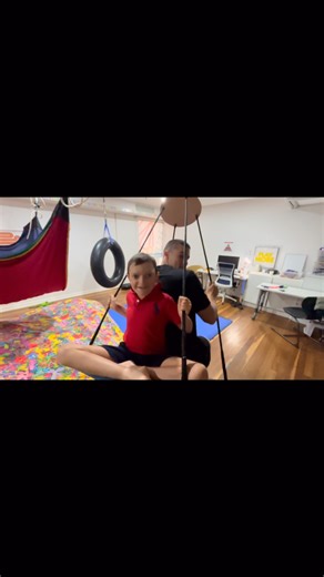 🌟 Why Swinging Is So Powerful for Kids! 🌟 At Cap Coast OT, swinging isn’t just fun, it’s one of our favourite therapy tools for building strong, regulated, confident kids. 💛🌊 💫 Why we love swinging ~ 🧠 Boosts the brain, Swinging activates the vestibular system (our balance movement centre), helping kids develop body awareness, postural control, and coordination. 💛 Calms and regulates; Rhythmic swinging can soothe the nervous system, settle big feelings, and support emotional regulation. �