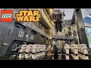 Den AT-AT optimal in Szene gesetzt! LEGO Star Wars Imperial Hangar MOC | STEINE! 2022