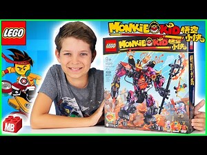 Lego MONKIE KID Demon Bull King Like Ninjago?? Unboxing Build Review PLAY!!