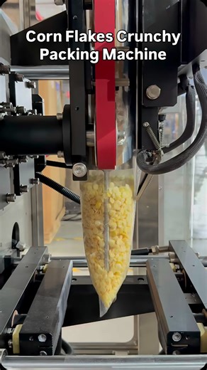 Samfull181 on Instagram: "Granules vffs packing machine, pouch corn flakes or breakfast cereal and crunchy & yummy oats auto fill and seal packing machine. #machine #packingmachine #cereal #oats"