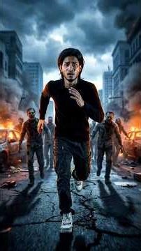 How We Survive Zombie 🧟‍♂️ Apocalypse PT-2 | Bhai - Bhai #shorts