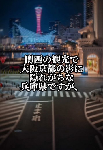 兵庫の観光はトップクラスです。 観光客数が少ないのが不思議で、逆にインバウンドが大阪京都に比べて少ないので日本人は兵庫県おすすめです！ #兵庫 #神戸 #姫路 #観光 #旅 #関西