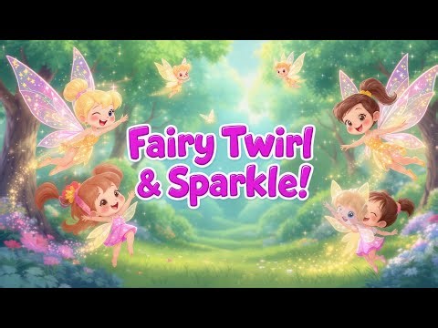 Fairy Twirl & Sparkle Song | Magical Dance for Kids