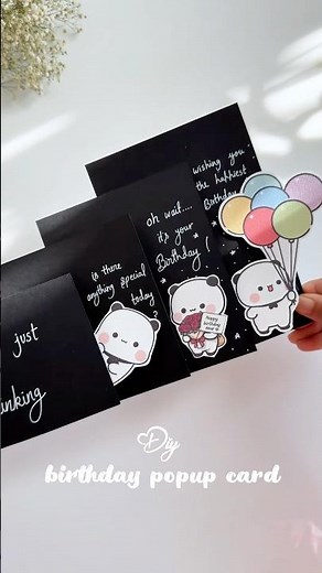 DIY Birthday Popup Card #popup #surprise #birthday #trending #diy #shorts