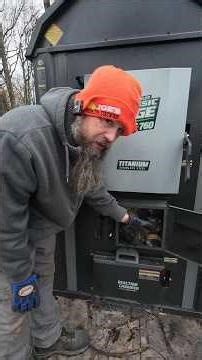 Preventative Maintenance. Checking Air Intakes on a Gasification #centralboiler #woodheat #firewood