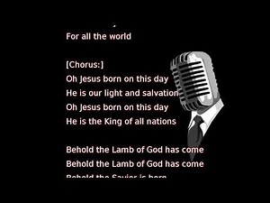 Mariah Carey - Jesus Born on This Day (lyrics)