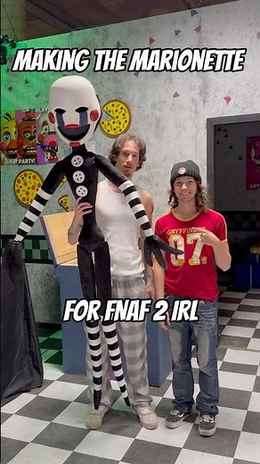 Making the marionette #fnaf #fivenightsatfreddys