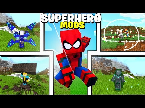 Top 3 Best Superhero Mods in Minecraft PE 1.21 – Become Spider-Man, Iron Man & Invincible