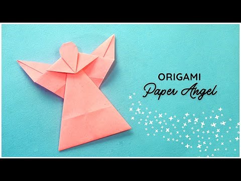 Origami Angel Tutorial | Christmas Paper Craft Ideas
