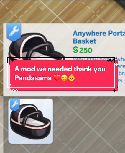 Realistic And it’s free so run and go get this mod from pandasama for your sims game❤️😛 #thesims #pandasama #simsmods #realisticmods #simsgameplay