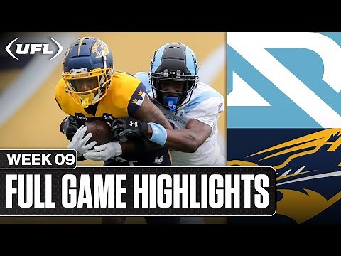 Arlington Renegades vs. Memphis Showboats Highlights | United Football League
