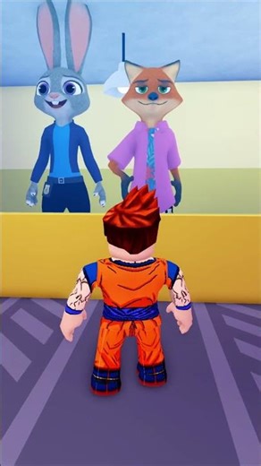 ZOOTOPIA POLICE FAMILY PRISON RUN ESCAPE = ROBLOX GAMER