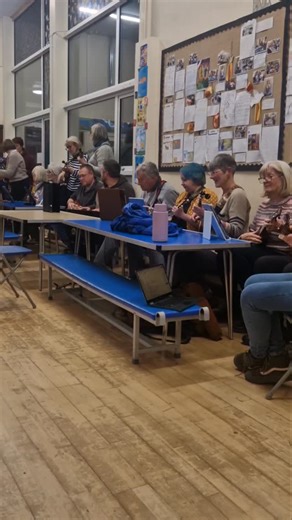 We had a lovely sharing last night from Peak Pluckers Ukuele Group who rehearse upstairs from us on a Monday night. :) we sang a couple of our pieces for them :) #communitychoir #communitymusic #newmills #highpeak | High Peak Singers
