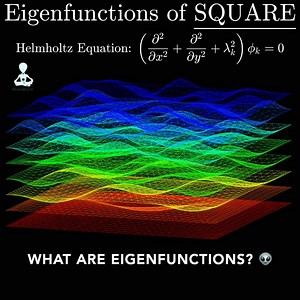 Keith Christian Afas, M.E.Sc. | Mathematical Modeller on Instagram: "EIGENFUNCTIONS (PART VII - SQUARE) ⬜️👽 SWIPE FOR MATH 👉🏼 Music (🎶): Ma Meilleure Ennemie - Stromae, Pomme (from Arcane Season 2) ( @stromae @pommeofficial @arcaneshow) #algebra #differentialgeometry #tensor #calculusofmothernature #exteriorcalculus #calculusofmovingsurfaces #hamiltonian #biology #biophysics #bioengineering #engineering #continuum #fluidmechanics #condensedmatterphysics #graphicde
