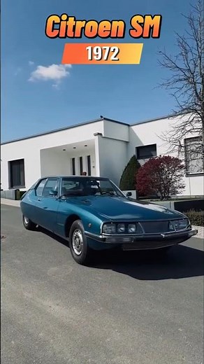 The French Masterpiece: Unveiling the 1972 Citroën SM