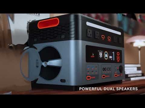 OSCAL PowerMax 2400 🔥The World's First Dual-Speaker Cableless Portable Power Station