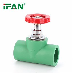 [Hot Item] Ifan ASTM F2389 Free Sample Plastic PPR Valve Water Use 20-63mm PPR Stop Valve