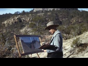 Background Paintings in the Dioramas