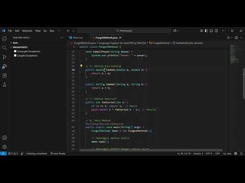 Fungsi Methods - Pertemuan 5