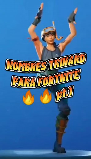 Nombres Tryhard para Fortnite en 2024