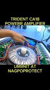 14K views · 273 reactions | TRIDENT CA18 power amplifier UMIINIT at NAGPOPROTECT TIPS kung paanu AYUSIN step by step #SolidGtv #RepairTutorial #trindentamplifier | SolidG tv | Facebook