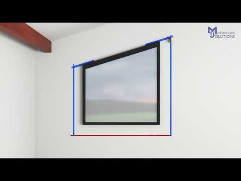 How to Measure an Outside Mount Angled Window