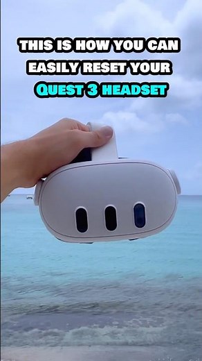 How to FACTORY RESET Meta Quest 3