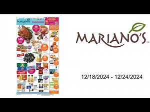 Mariano’s Weekly Ad - 112/18/2024 - 12/24/2024