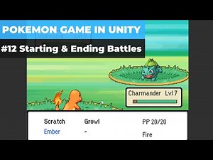 Make A Game Like Pokemon in Unity | #12 - Starting and Ending Battles