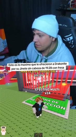 This is the maximum they offered Drakonite for his 19.2B Headless Horseman with Strawberry.