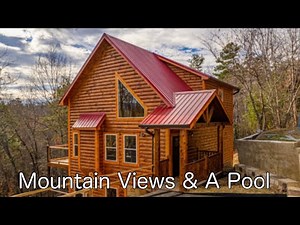 Private Indoor Pool & Luxury of this cabin In Gatlinburg 2 Bedrooms & 2 Bathrooms New Construction