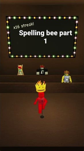 Spelling bee pro fails miserably.. #roblox#spellingbee#speedtypist