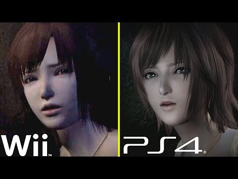Fatal Frame 4 Original vs Remake Early Graphics Comparison | Nintendo Wii vs PS4