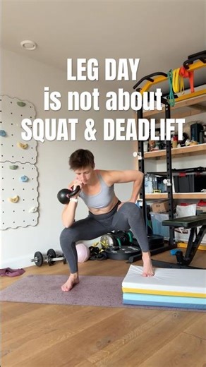 Leg Day Without Squats or Deadlifts / Kettlebell Moves