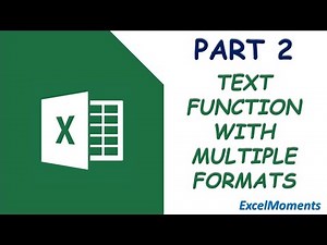 Text Functions with multiple custom formats in Microsoft Excel- Part 2